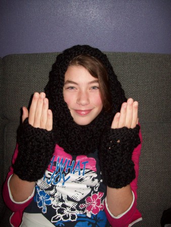 gehaakte das en handwarmers