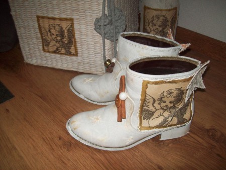 gepimpte oude schoenen